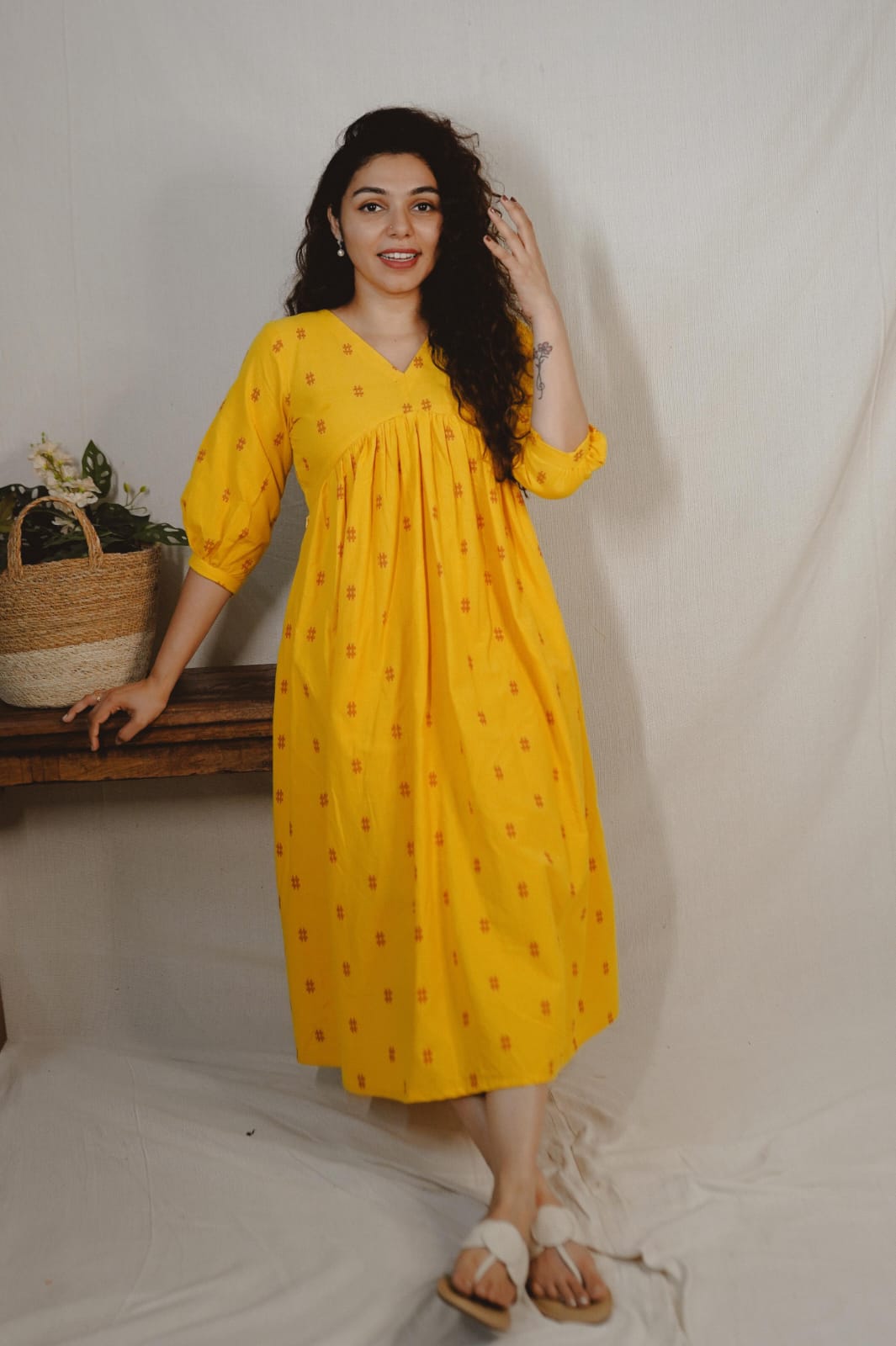 Maternity Dress (code- 379 IK)