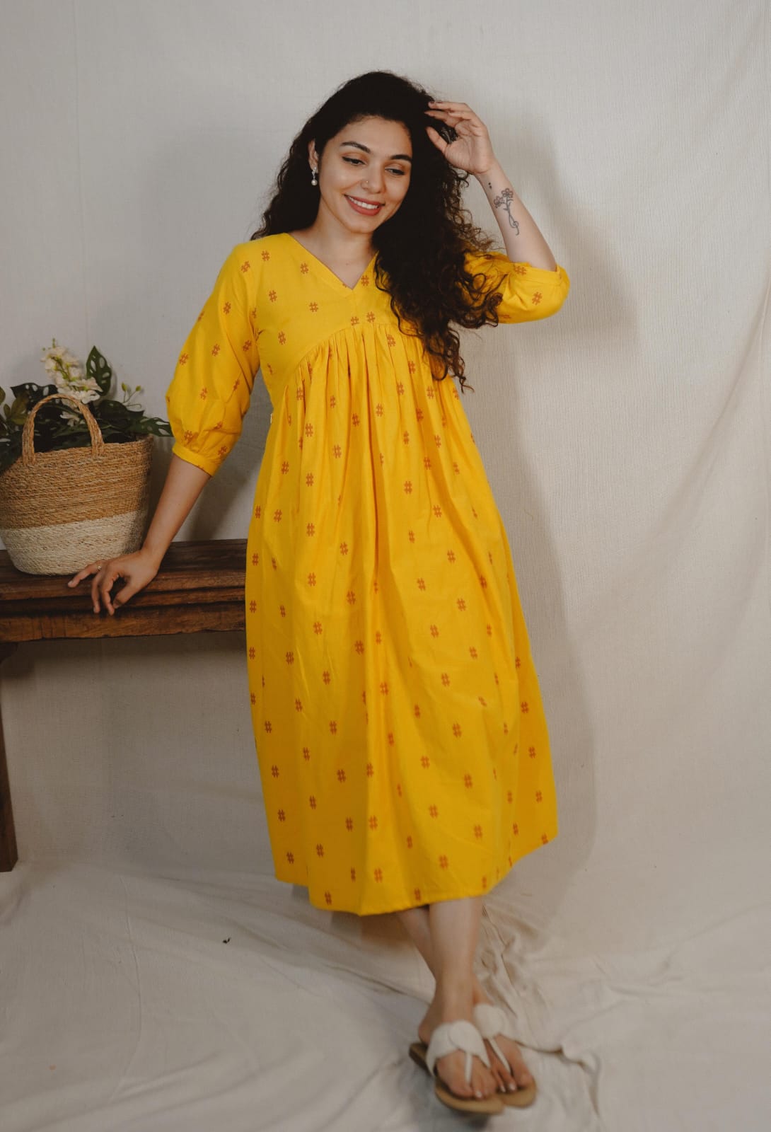 Maternity Dress (code- 379 IK)