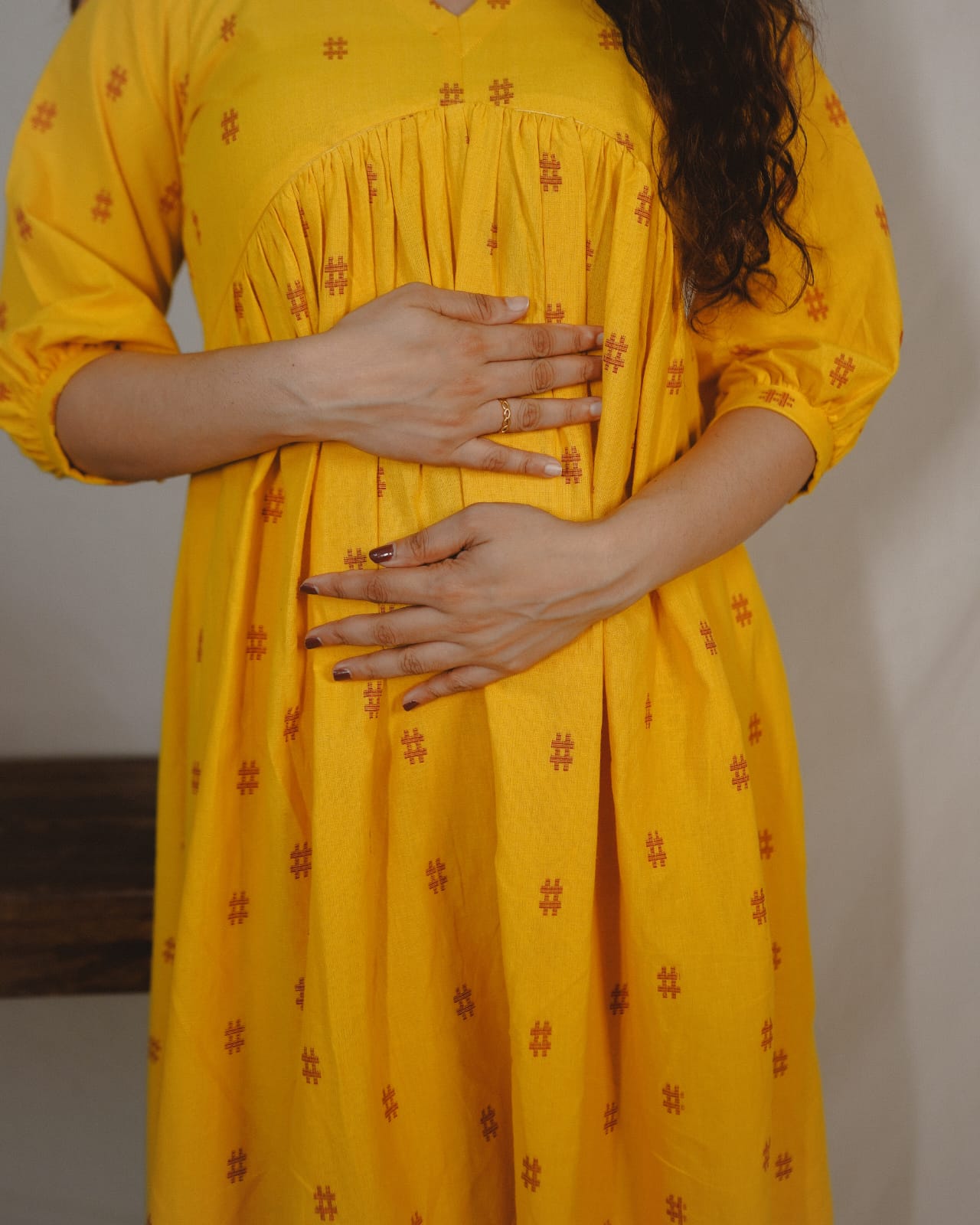 Maternity Dress (code- 379 IK)
