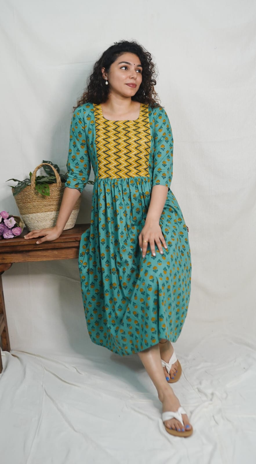 Maternity Dress (code- 363 IK)