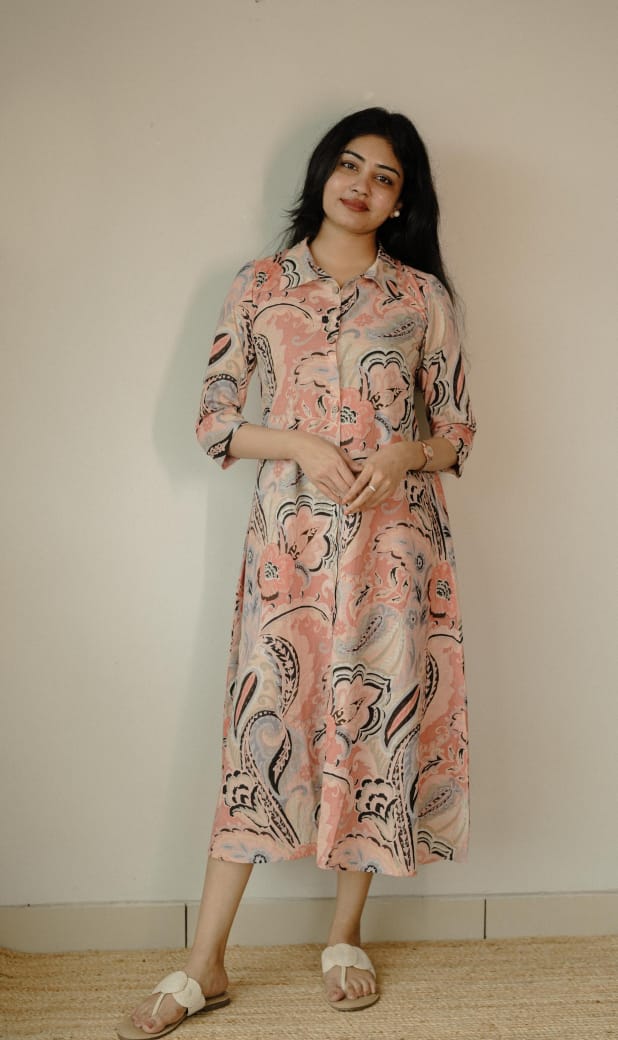 Maternity Dress (Code- 694 IK)