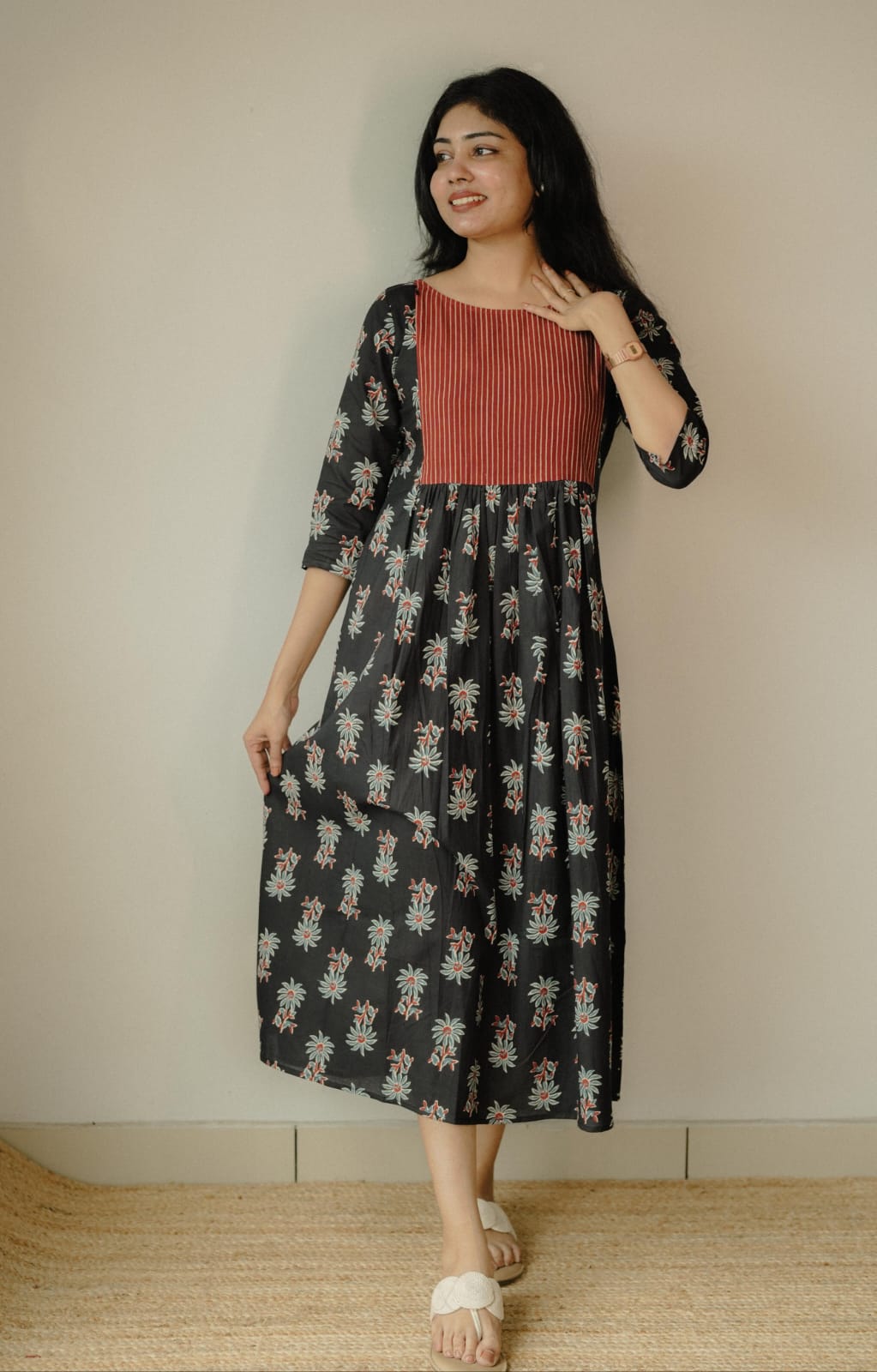 Maternity Dress (Code-691 IK)