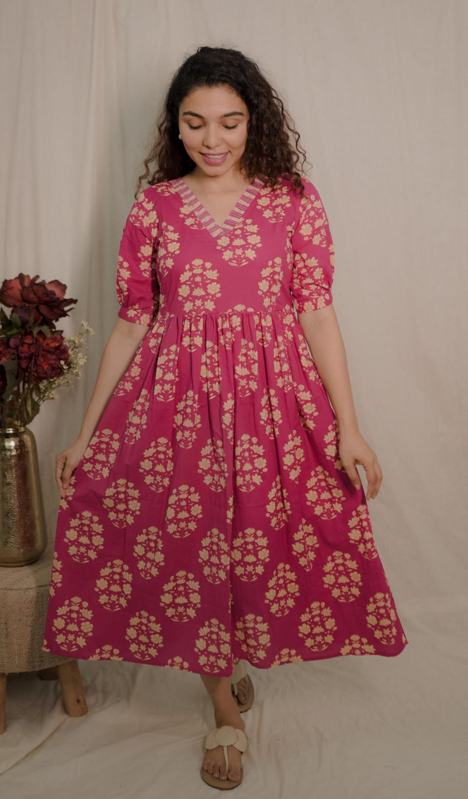 Maternity Dress (Code-699 IK)