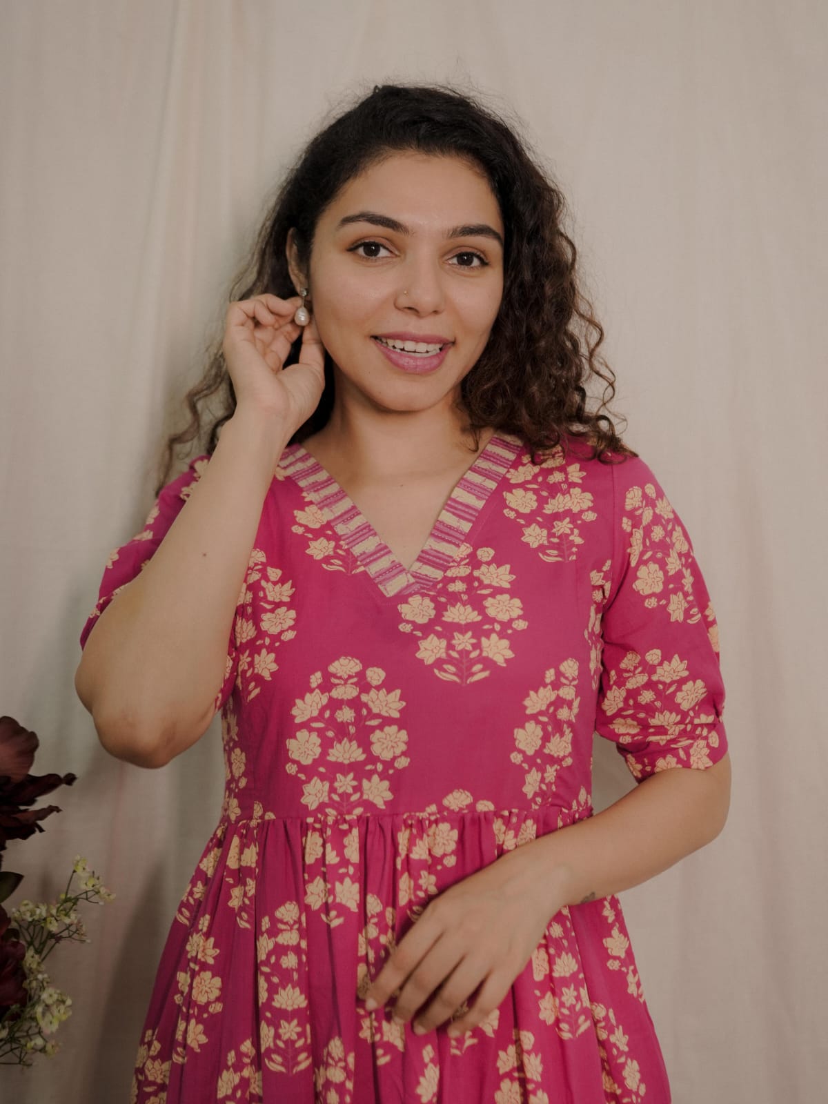 Maternity Dress (Code-699 IK)
