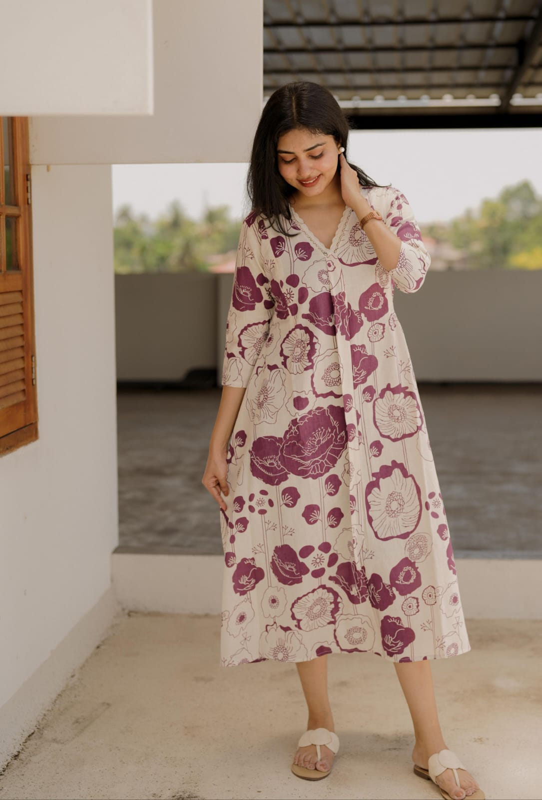 Maternity Dress (Code-631 IK)