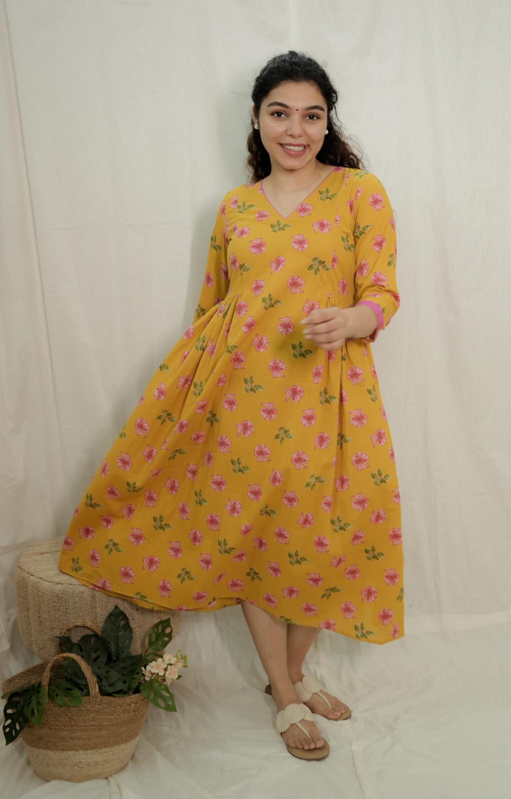Maternity Dress (Code-605 IK)