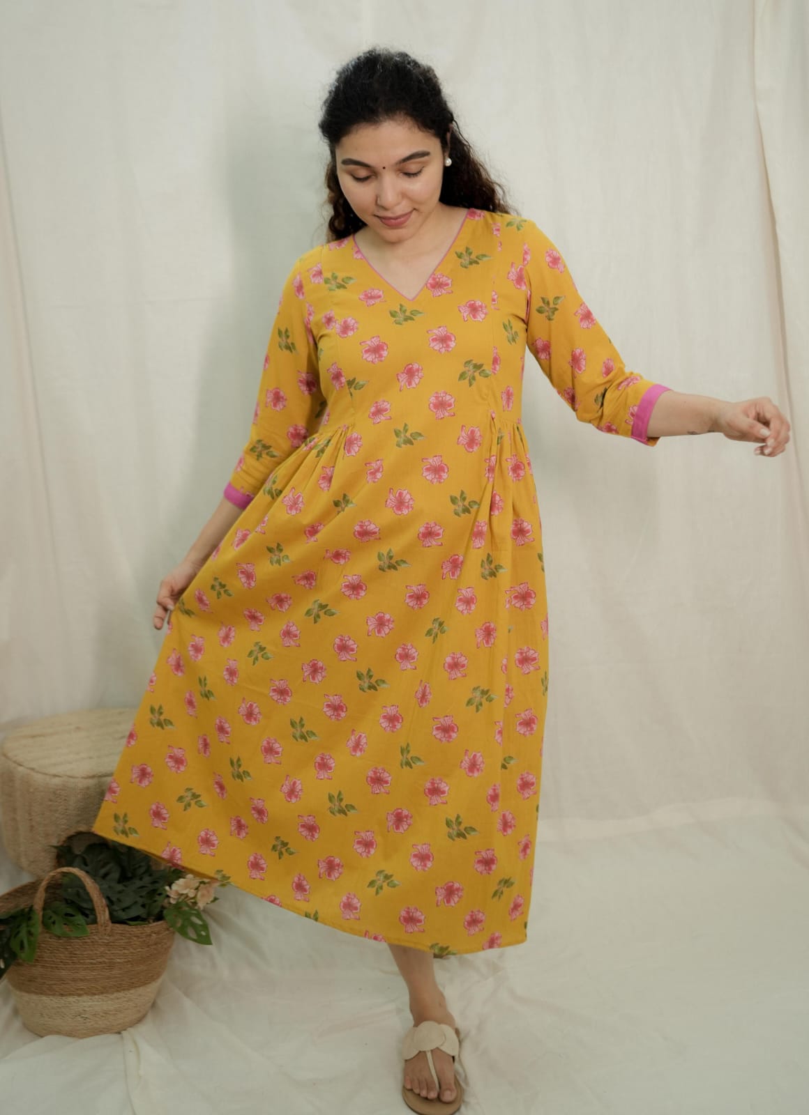 Maternity Dress (Code-605 IK)