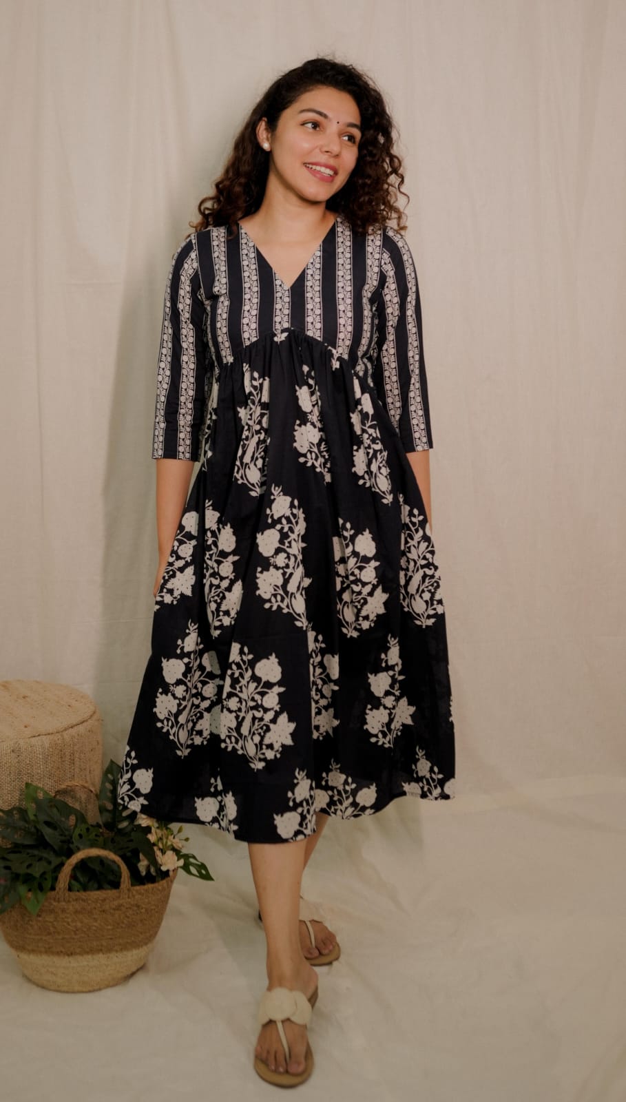 Maternity Dress (Code-639 IK)