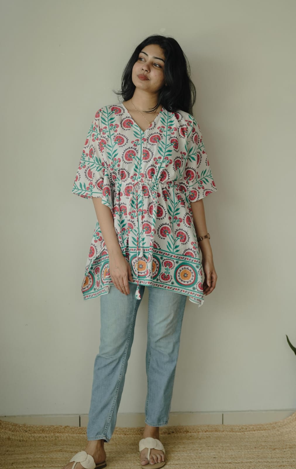 Maternity Kafthan Short Top (Code-707 IK)
