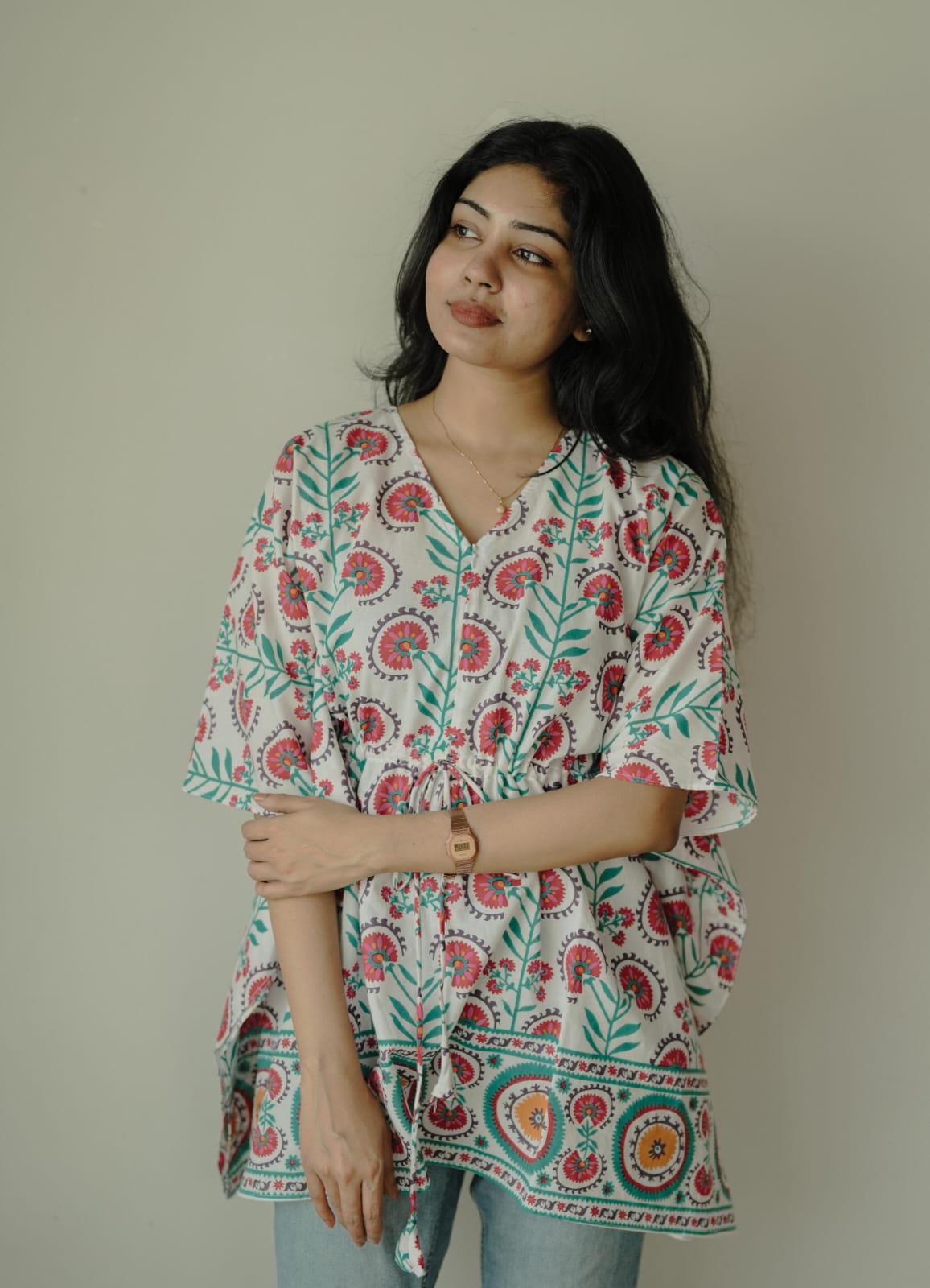 Maternity Kafthan Short Top (Code-707 IK)
