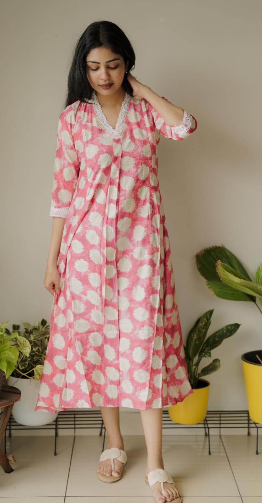 Maternity Dress (Code- 727 IK)