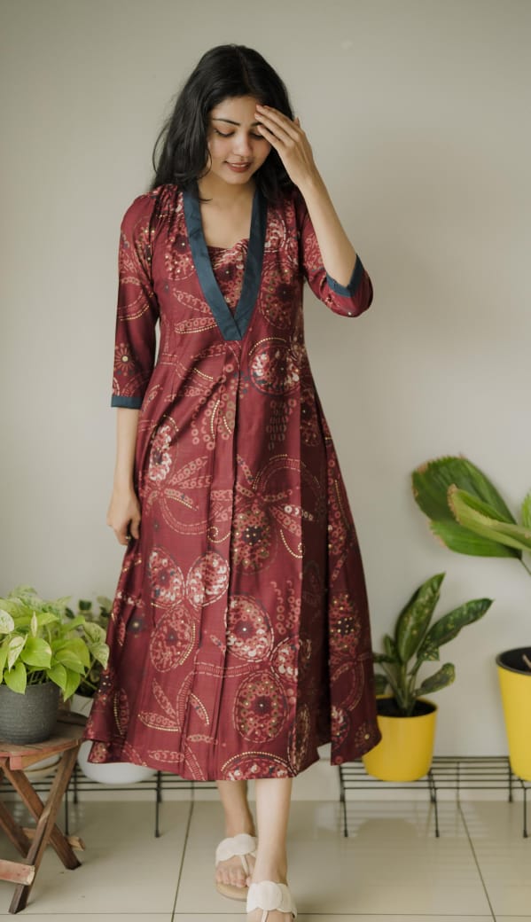 Maternity Dress (Code-728 IK)