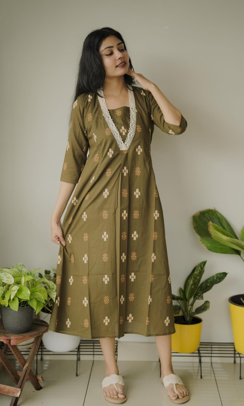 Maternity Dress (Code-736 IK)