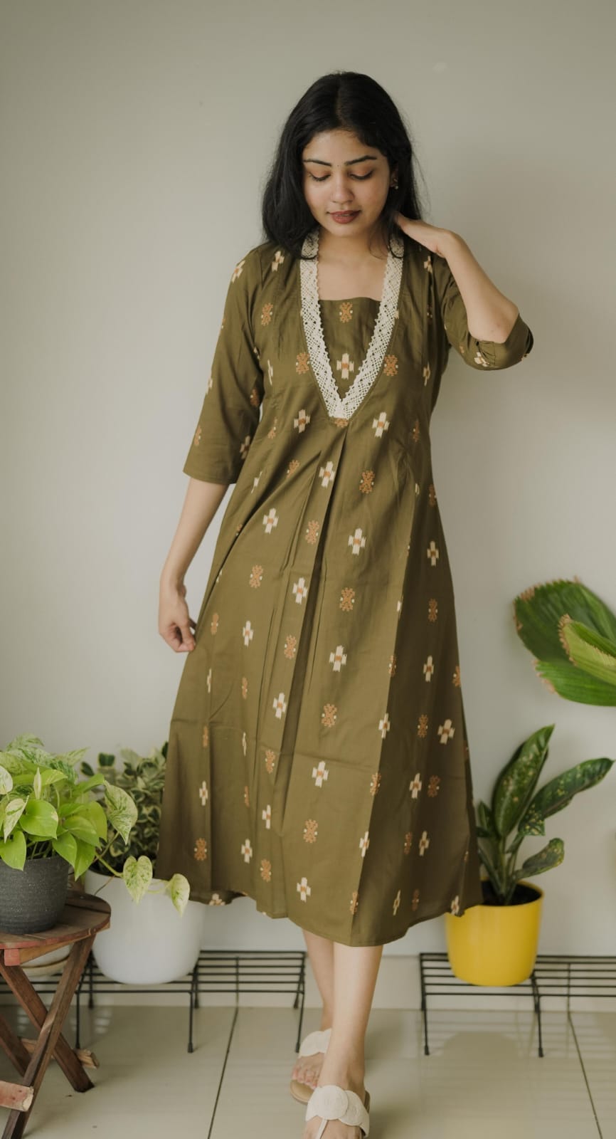 Maternity Dress (Code-736 IK)