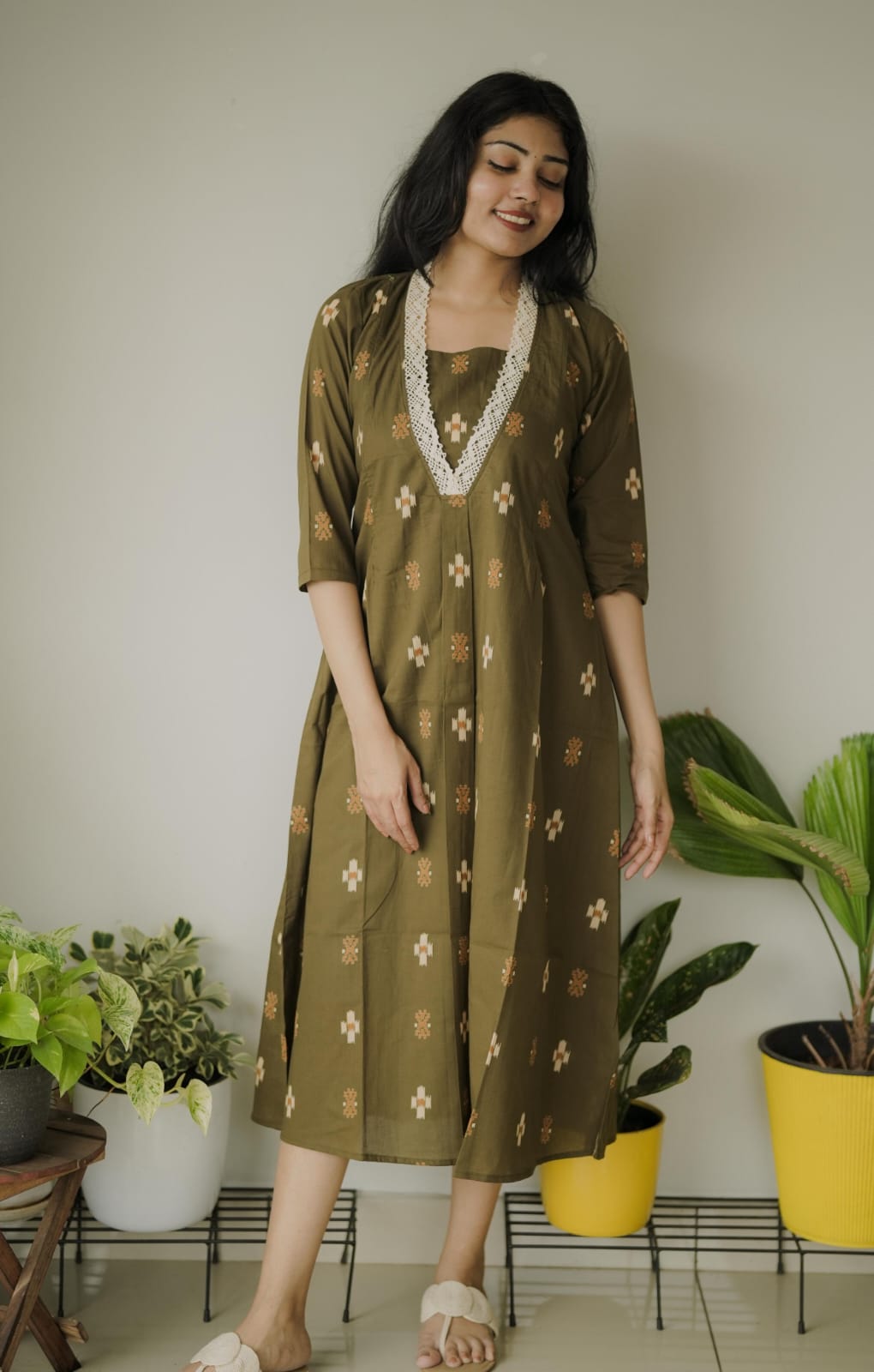 Maternity Dress (Code-736 IK)