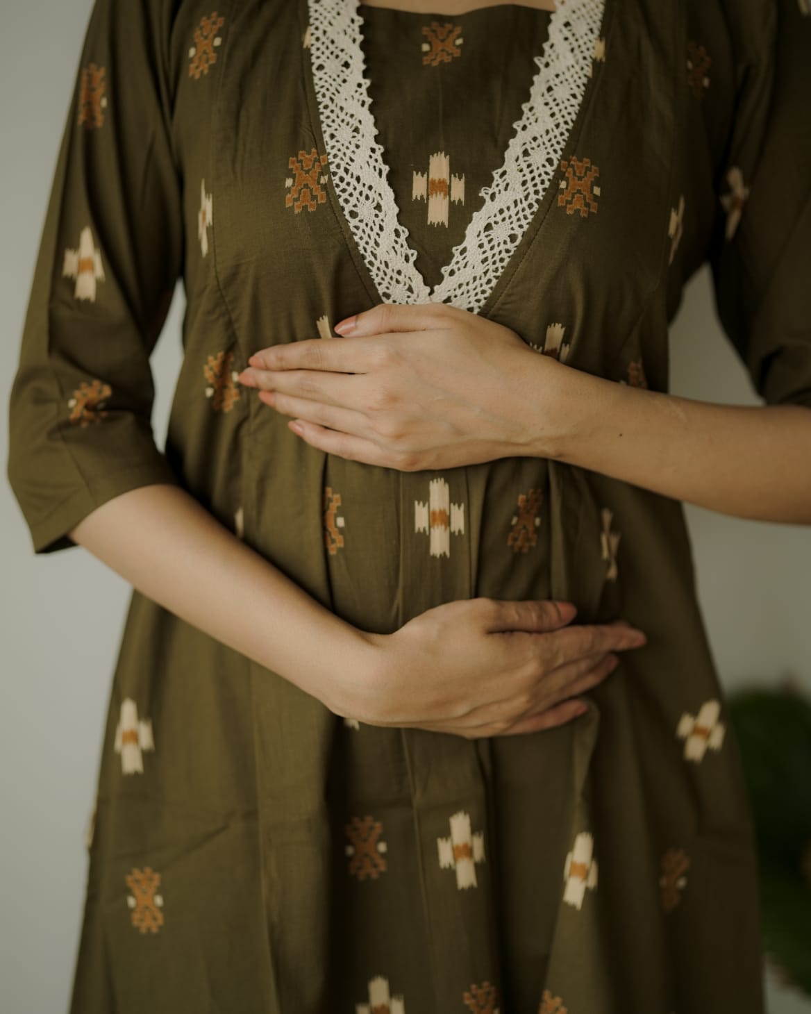 Maternity Dress (Code-736 IK)