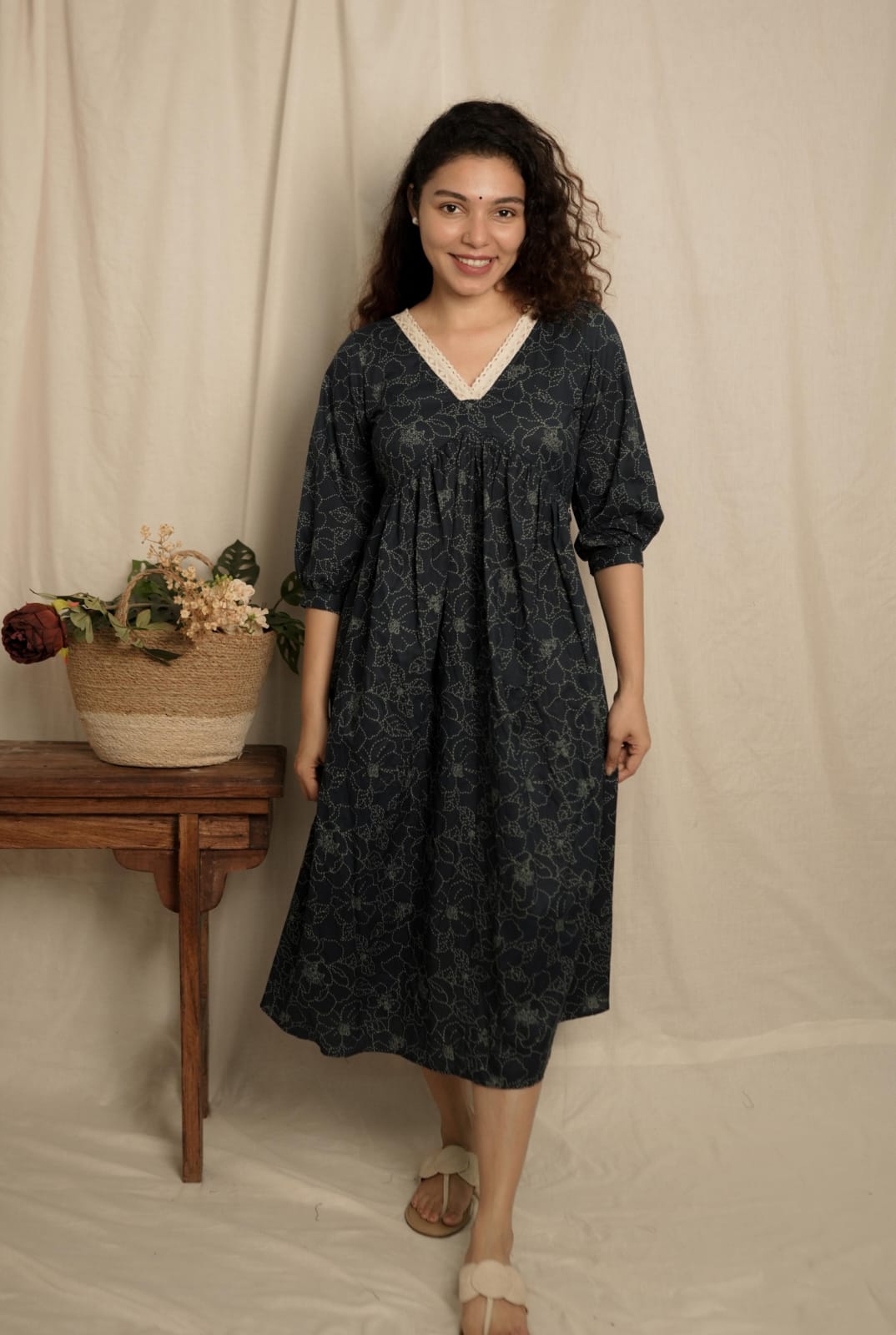 Maternity Dress (Code-738 IK)