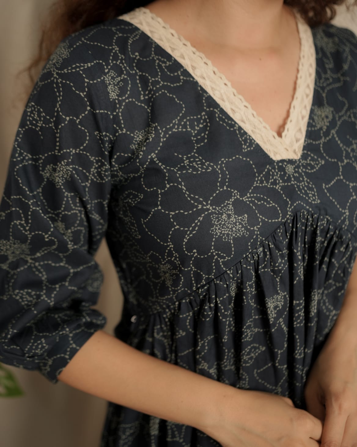 Maternity Dress (Code-738 IK)