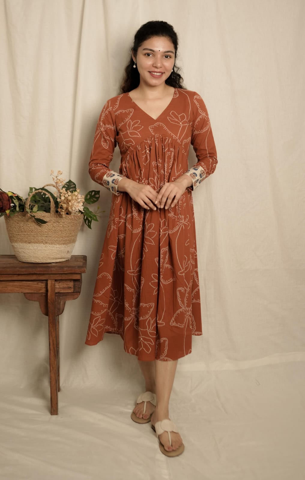 Maternity Dress (Code - 741 IK)