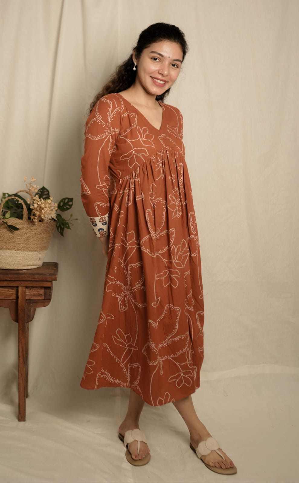 Maternity Dress (Code - 741 IK)