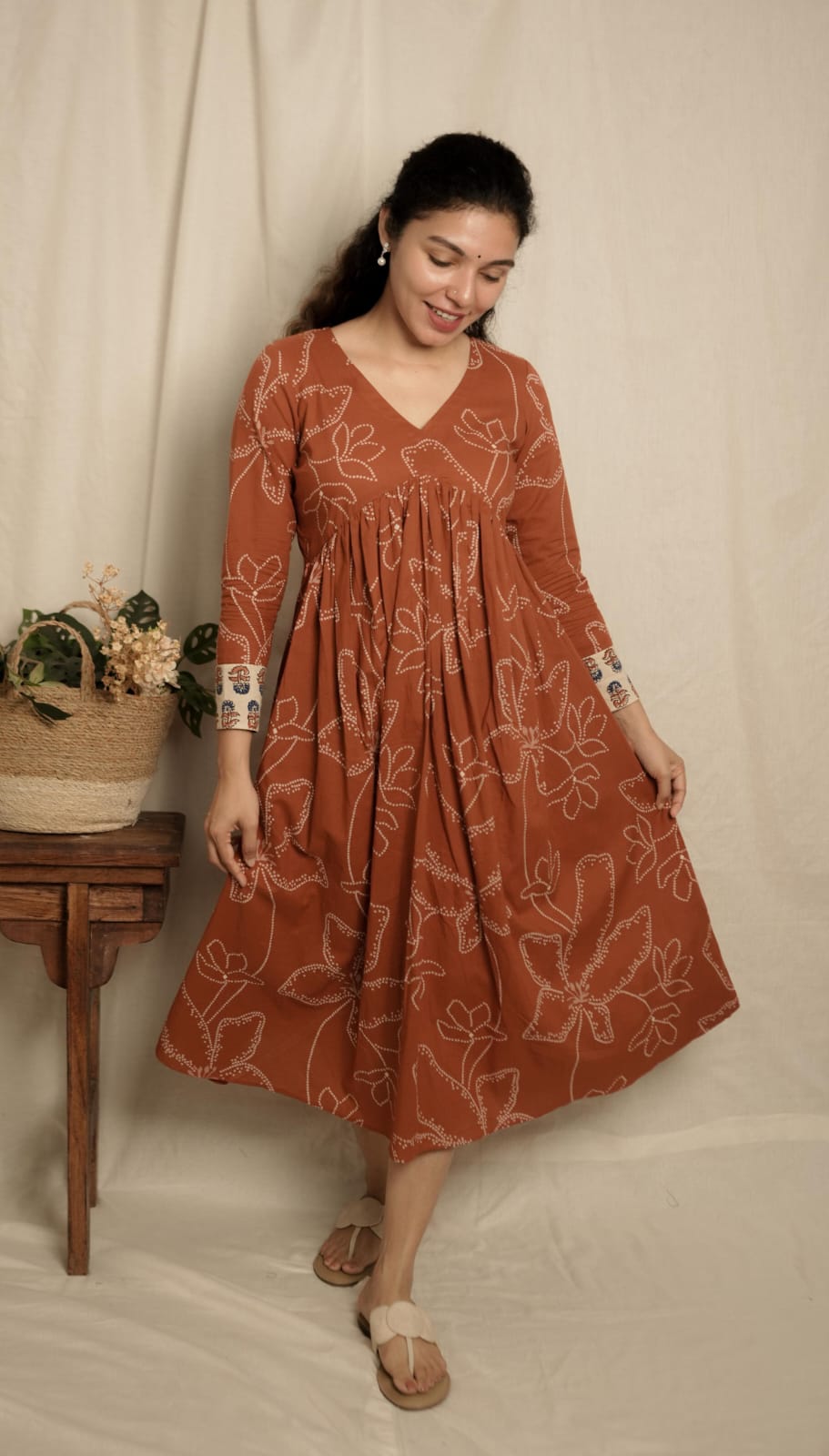 Maternity Dress (Code - 741 IK)