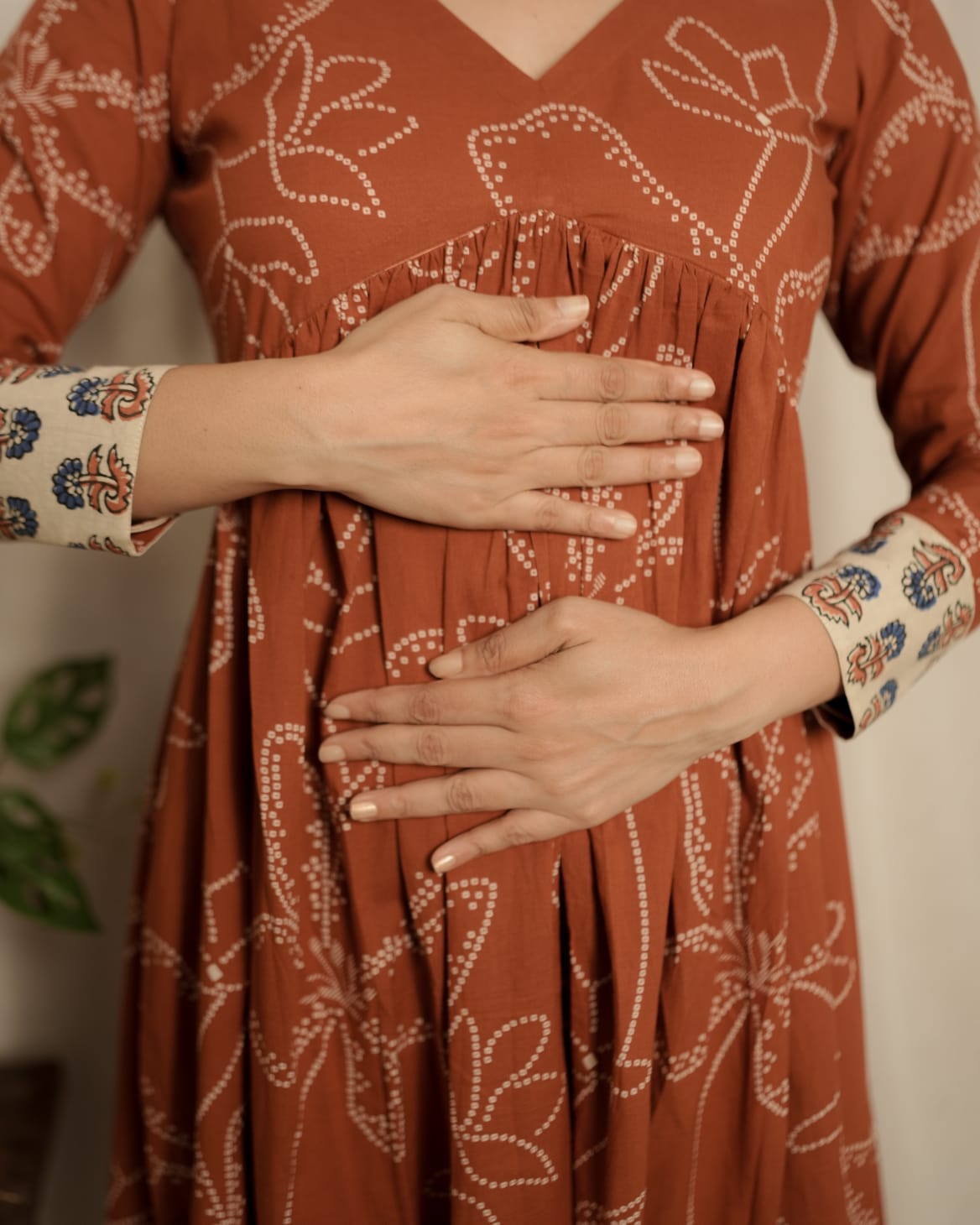 Maternity Dress (Code - 741 IK)