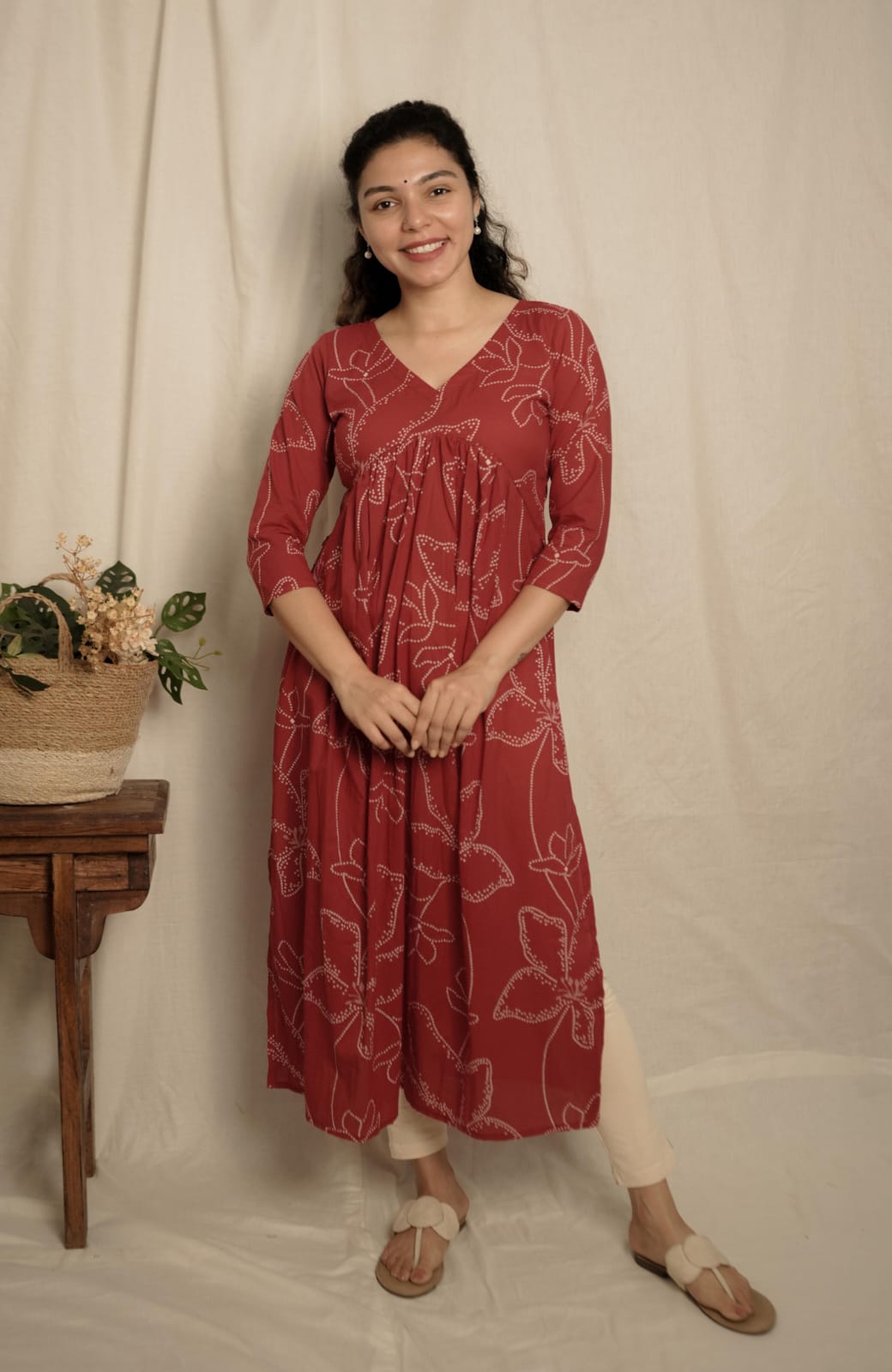 Maternity Dress (Code-743 IK)