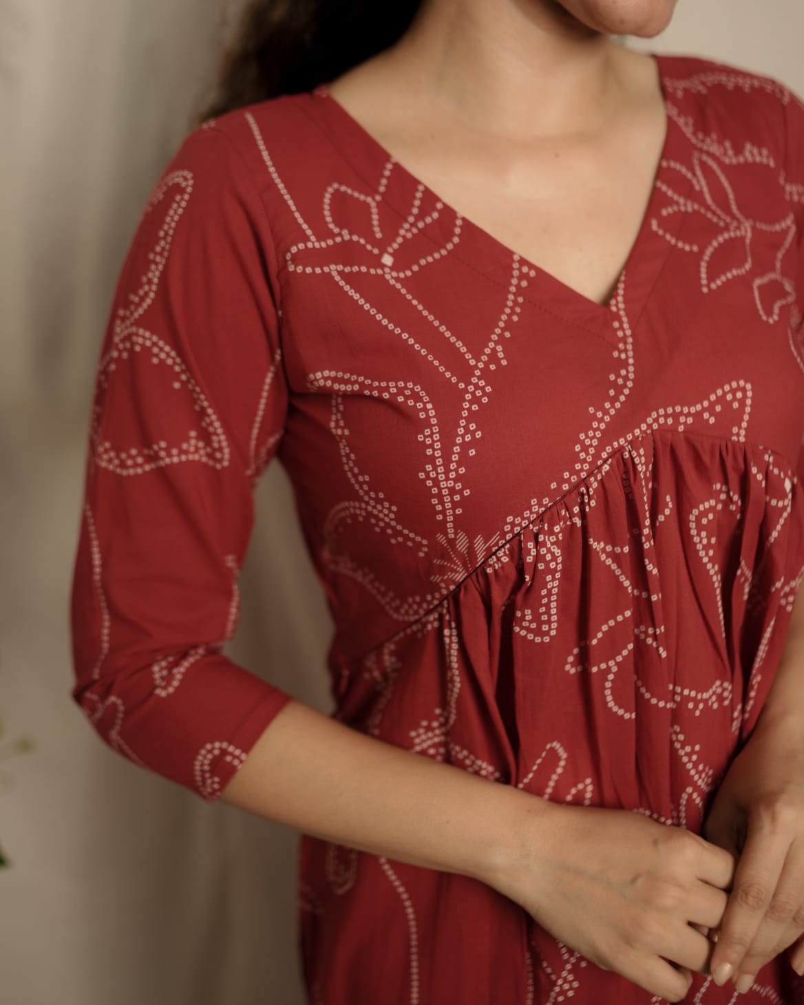 Maternity Dress (Code-743 IK)