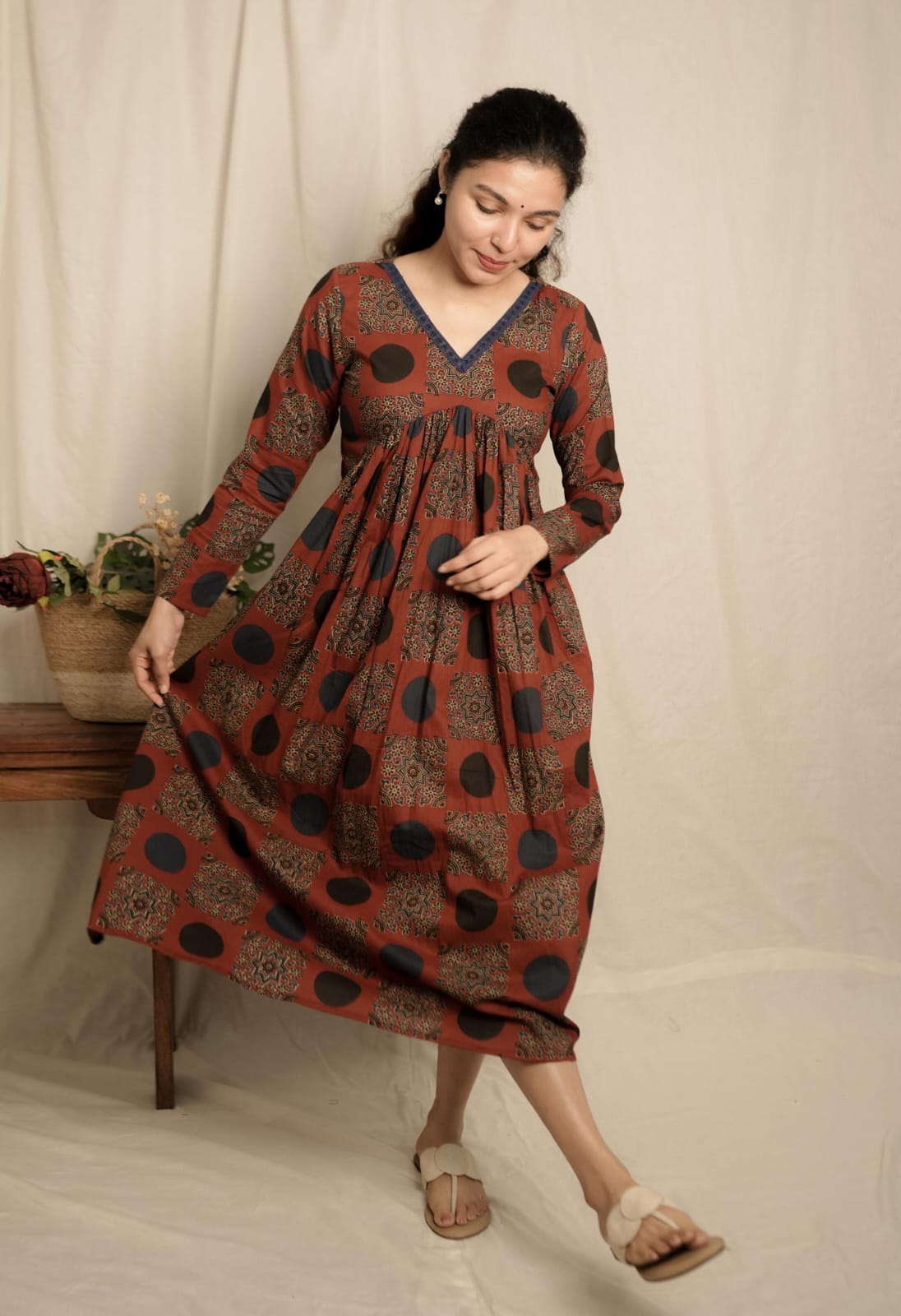 Maternity Dress (Code-746 IK)