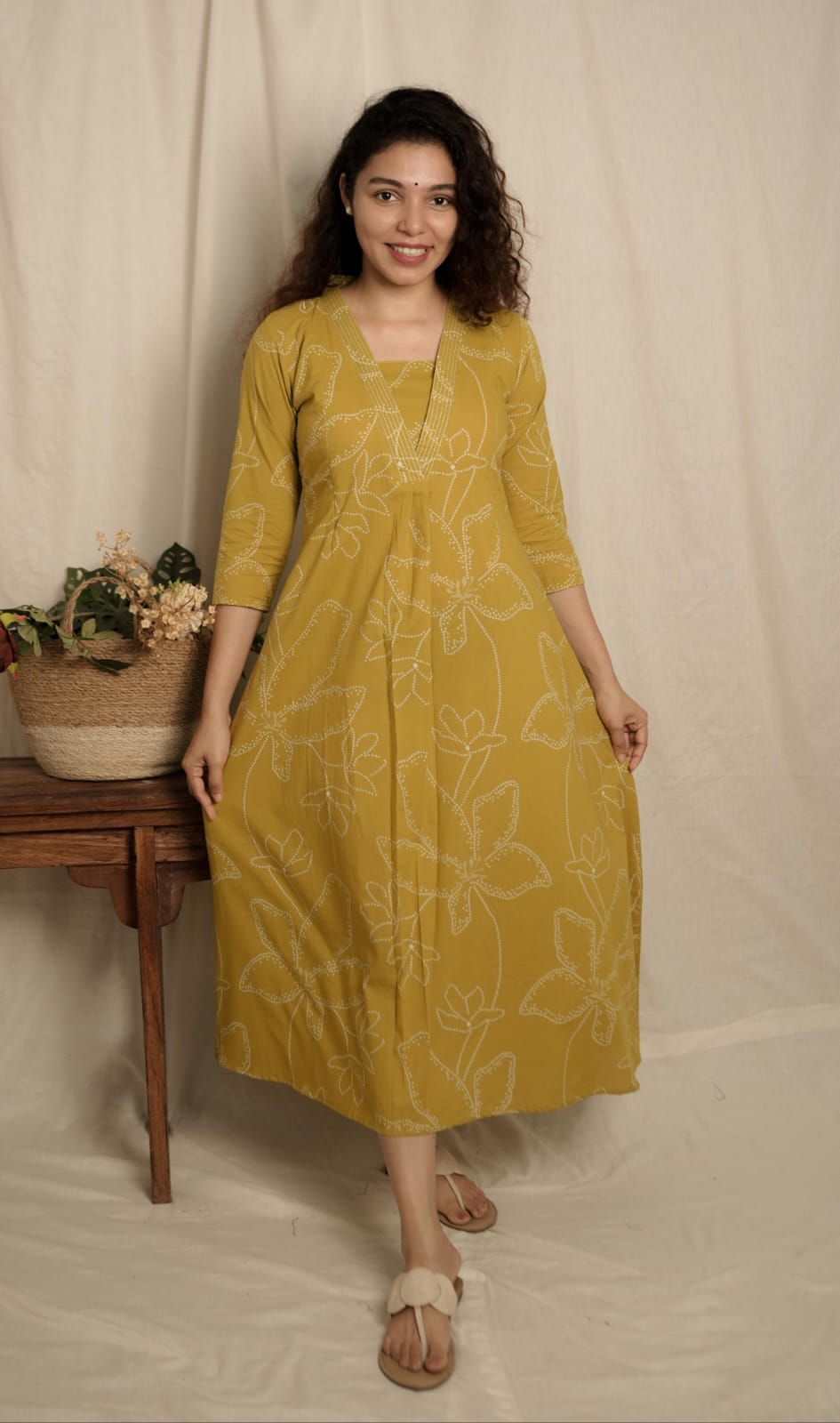 Maternity Dress (Code - 768 IK)