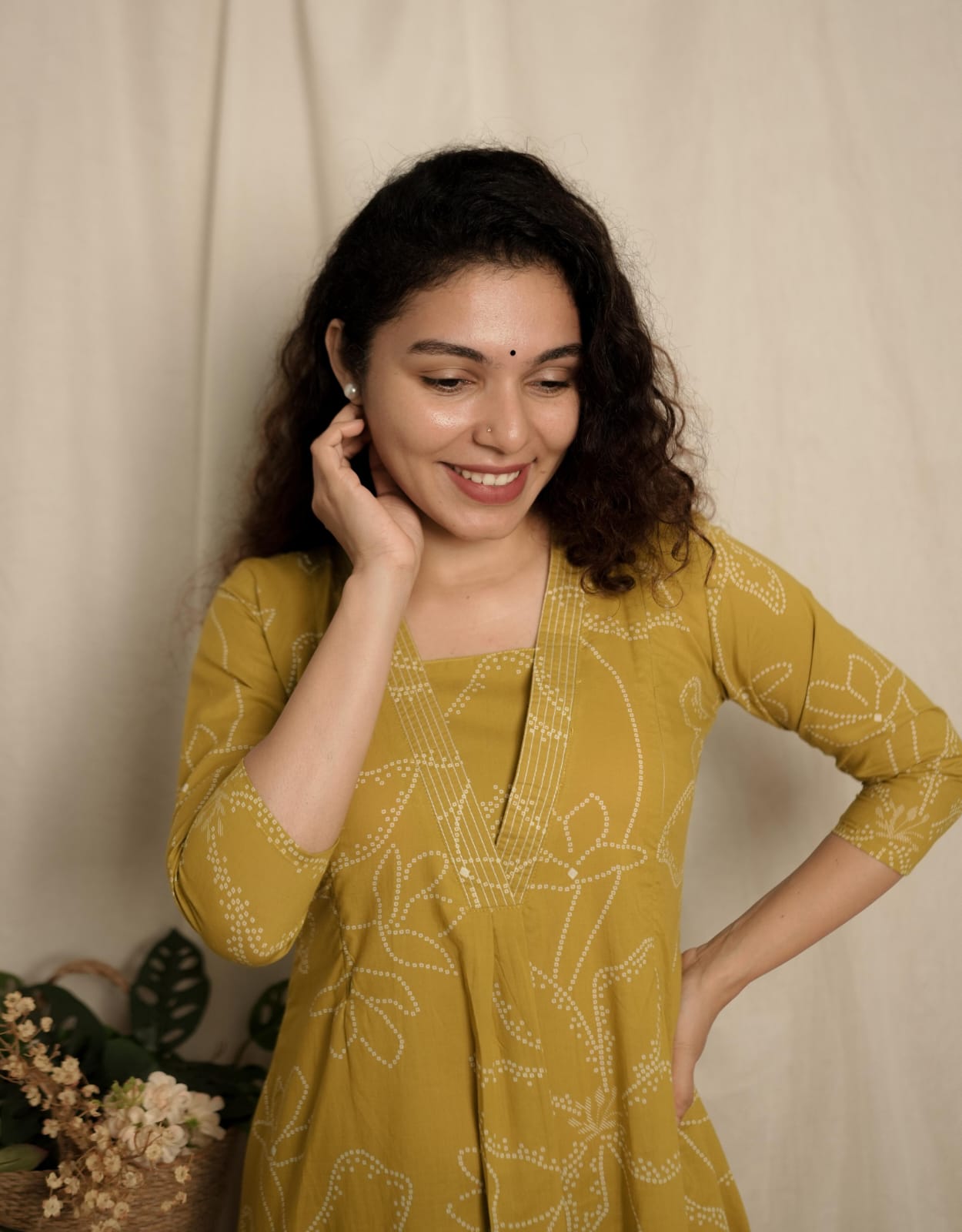 Maternity Dress (Code - 768 IK)