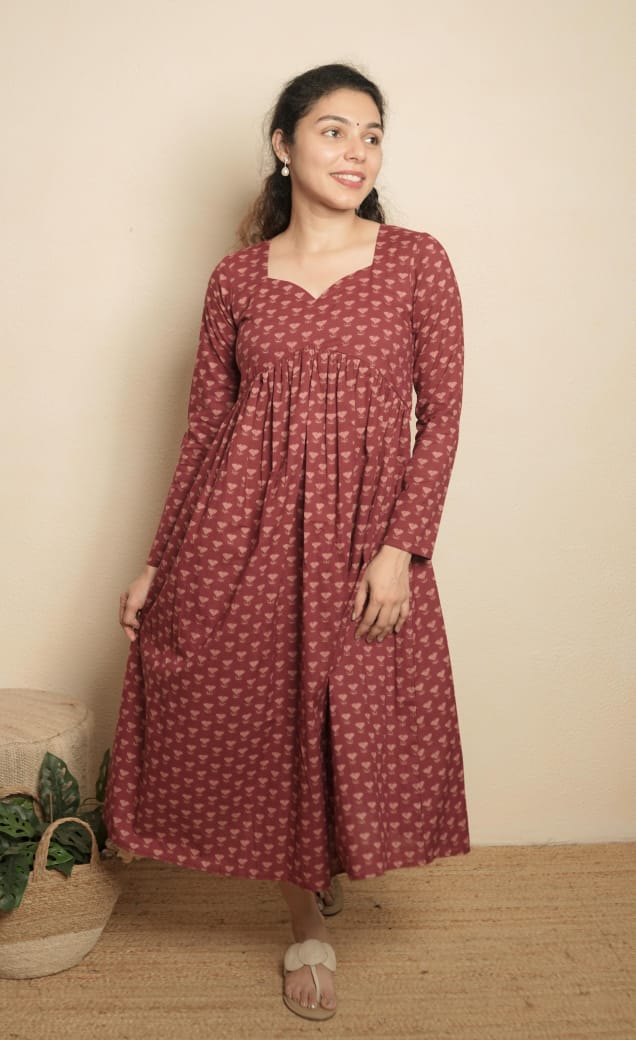 Maternity Dress (Code-809 IK)