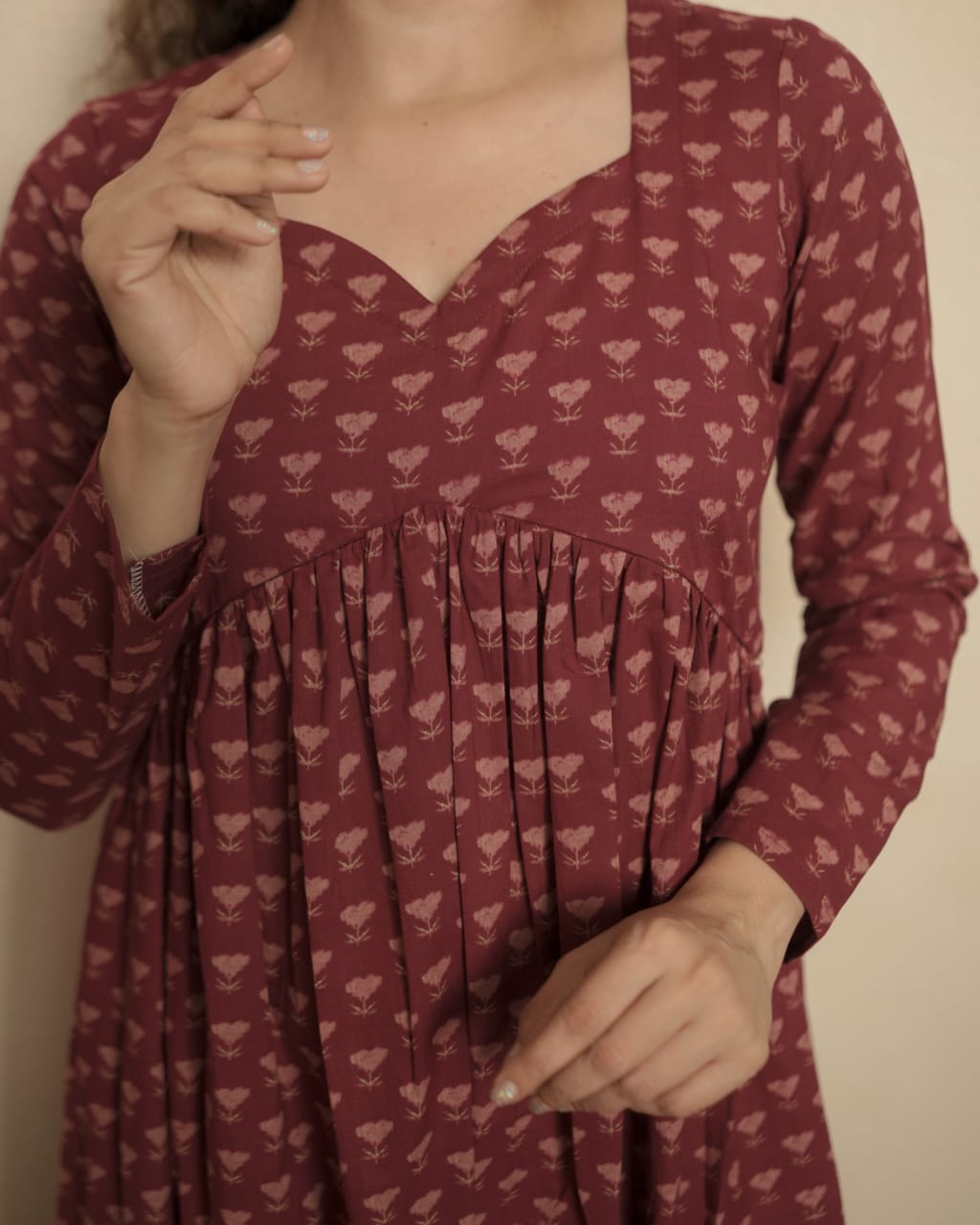Maternity Dress (Code-809 IK)