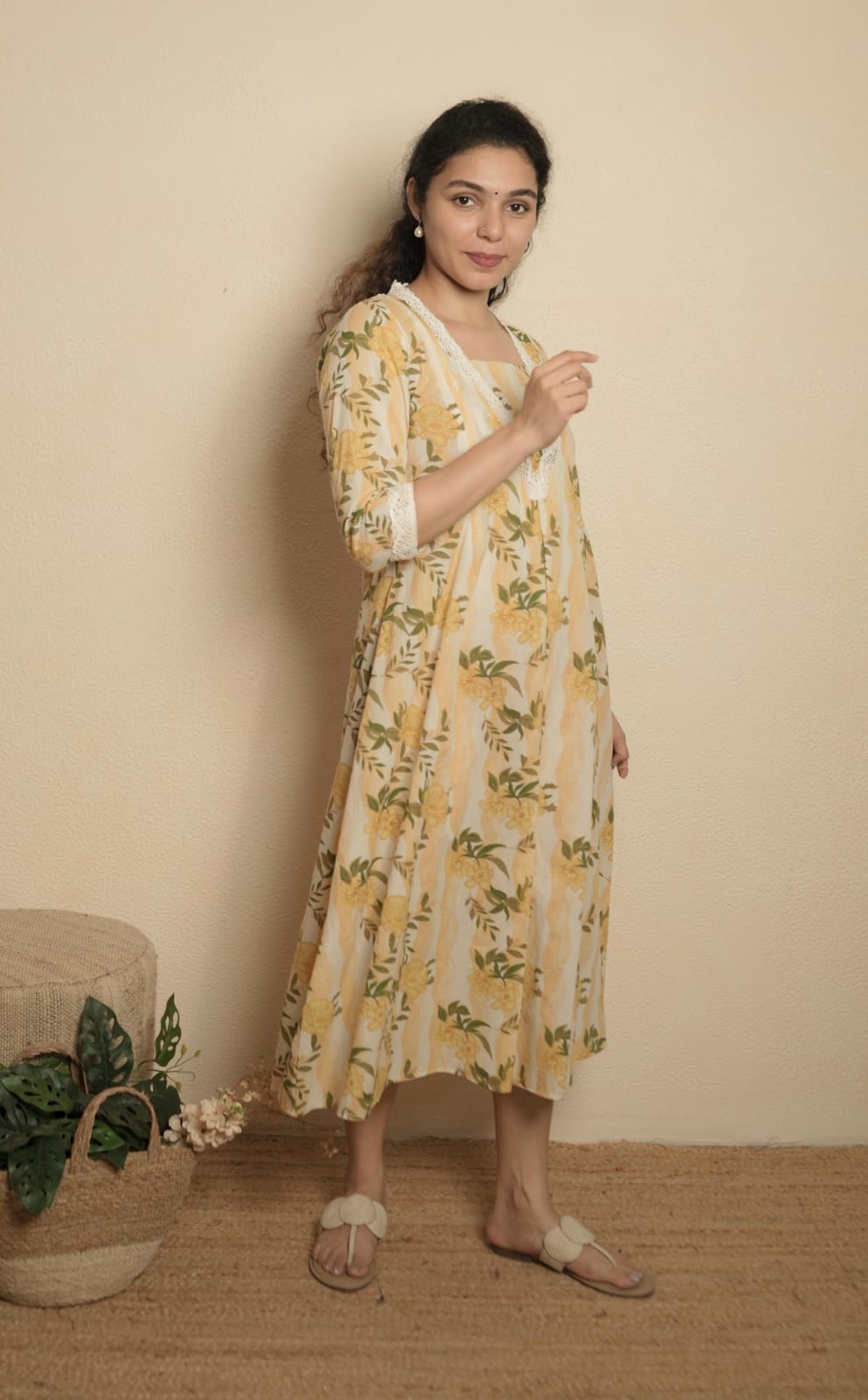Maternity Dress (Code- 813 IK)