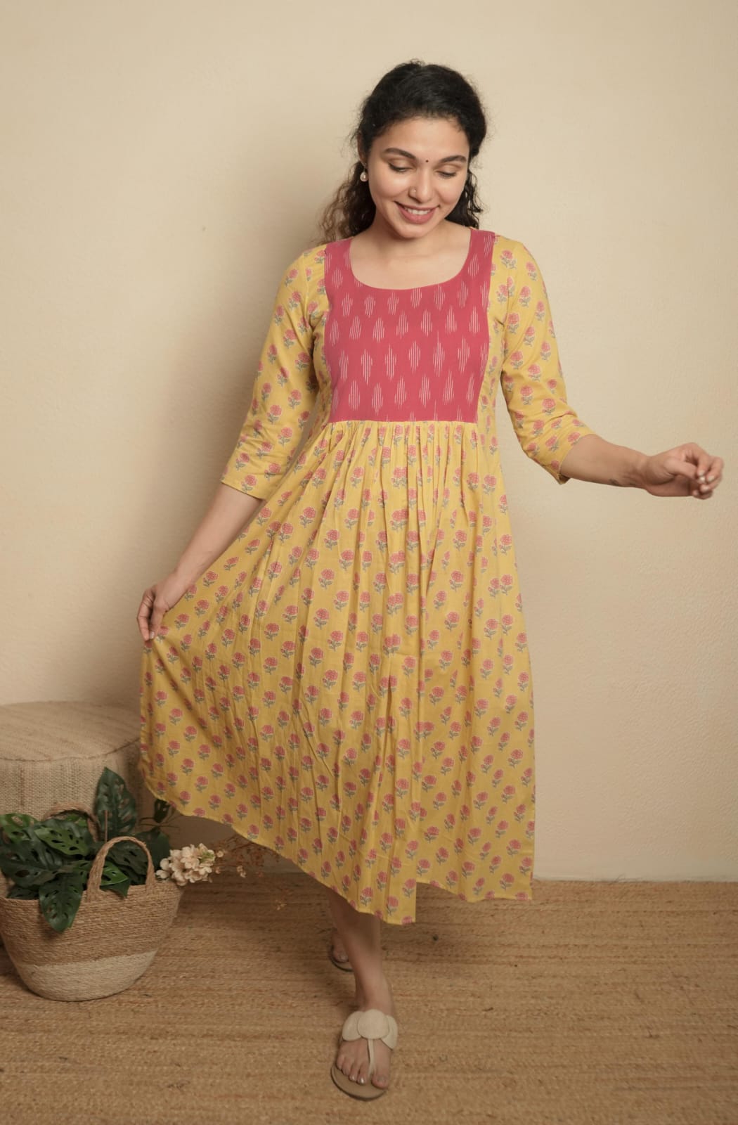 Maternity Dress (Code- 814 IK)