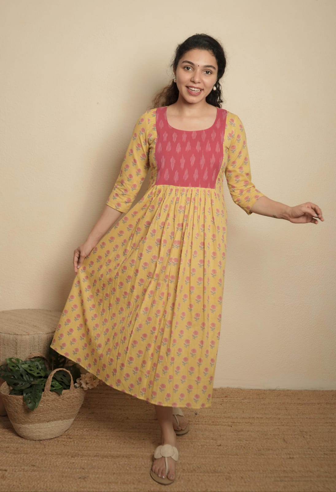 Maternity Dress (Code- 814 IK)
