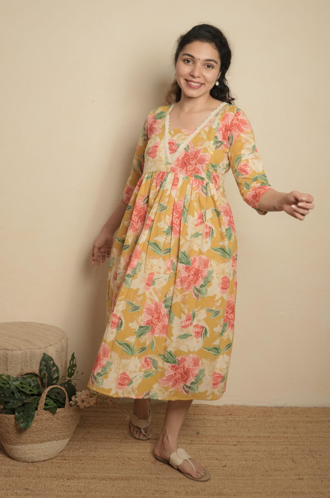 Maternity Dress (Code- 816 IK)