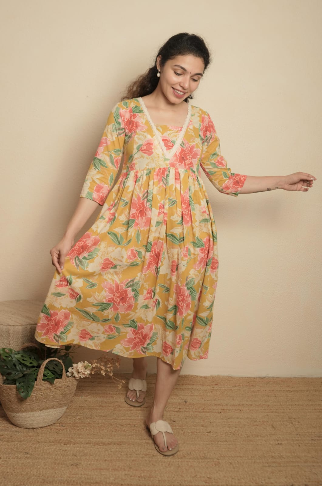 Maternity Dress (Code- 816 IK)