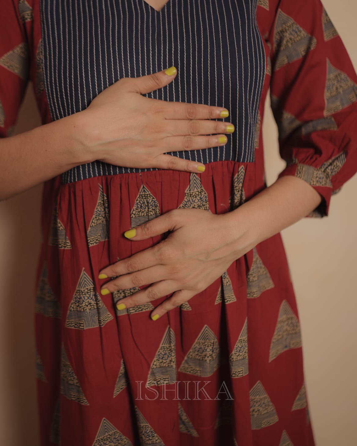 Maternity Dress ( Code-841 IK )