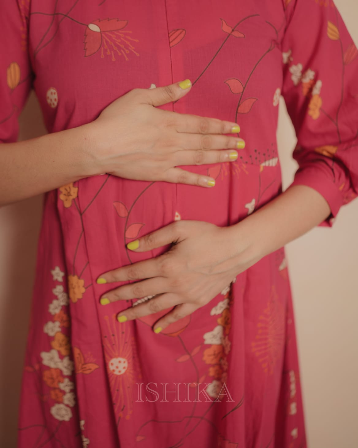 Maternity Dress ( Code-843 IK )