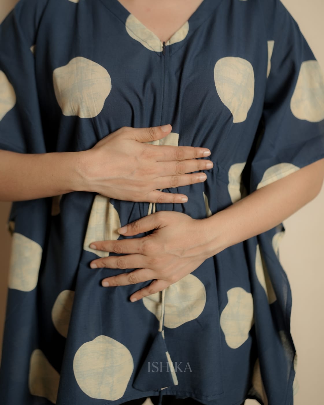 Maternity Kafthan Short Top (Code-845 IK)