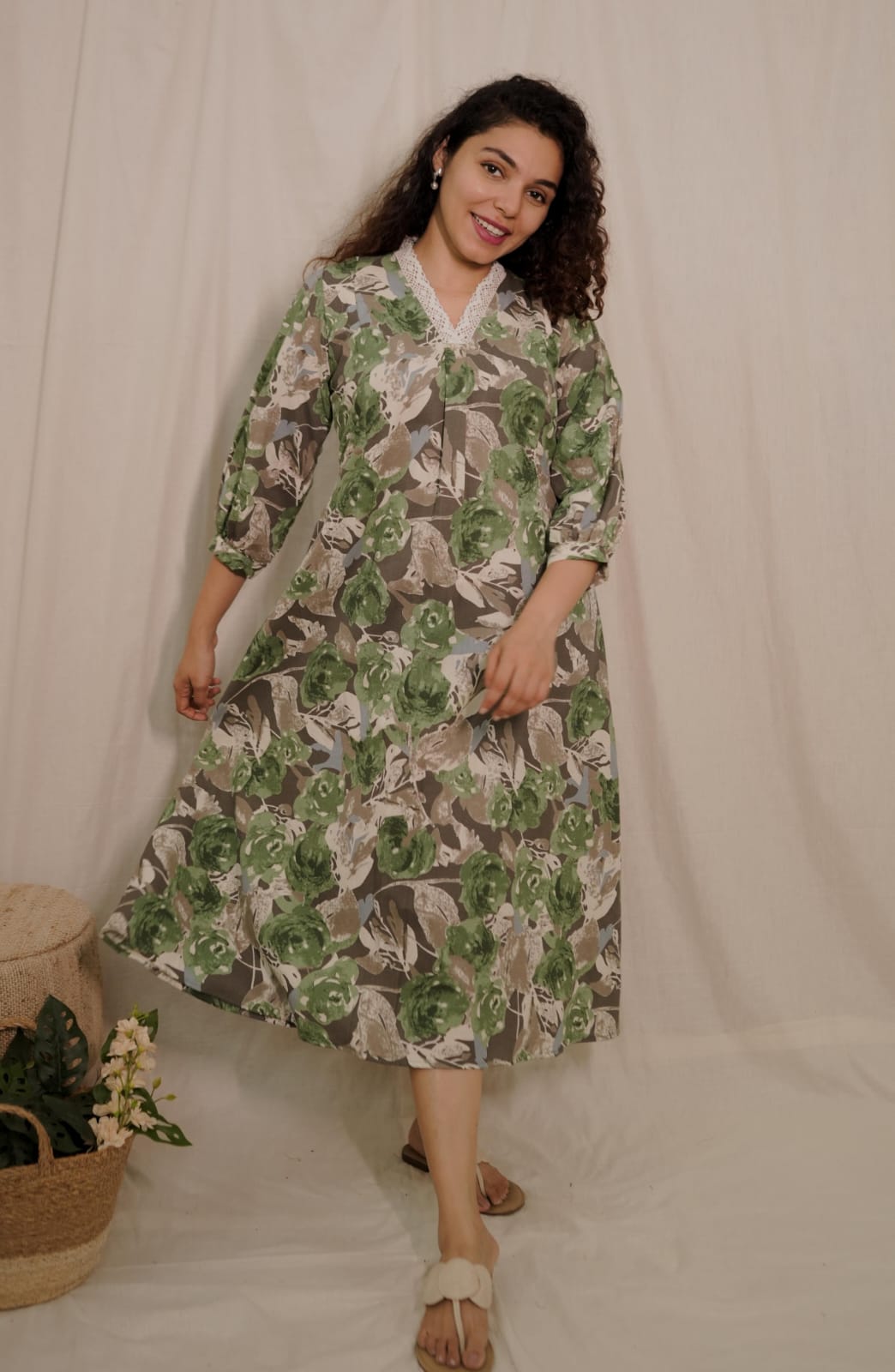 Maternity Dress (Code-676 IK)