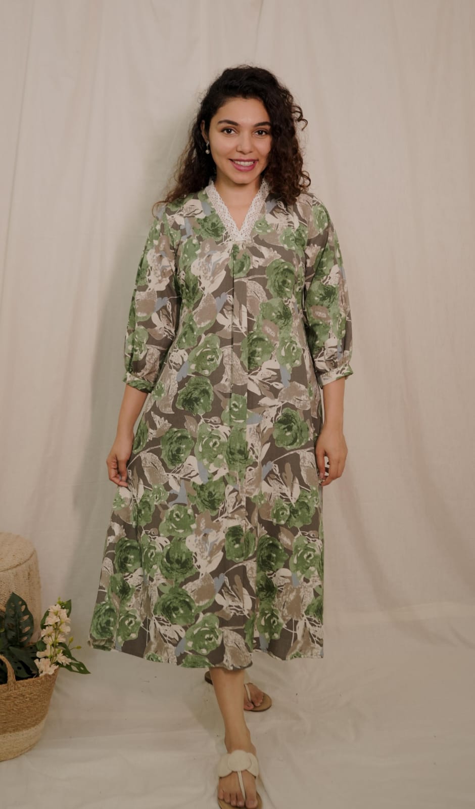 Maternity Dress (Code-676 IK)