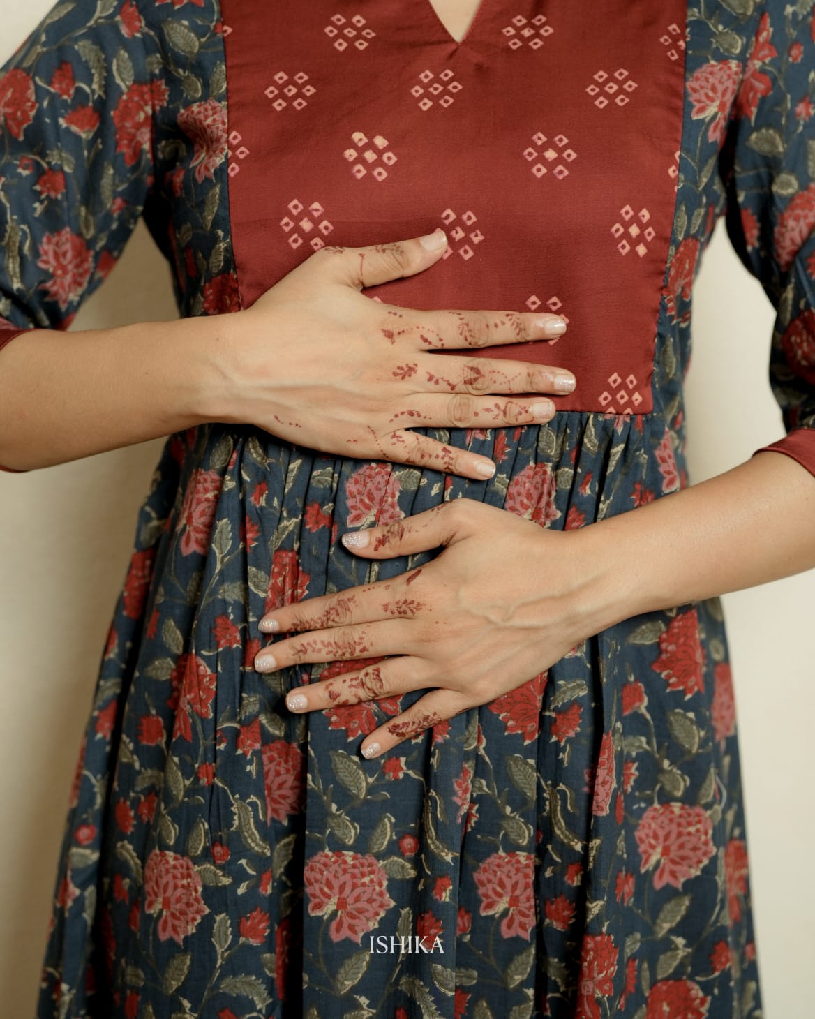 Maternity Dress (Code-1064 IK)