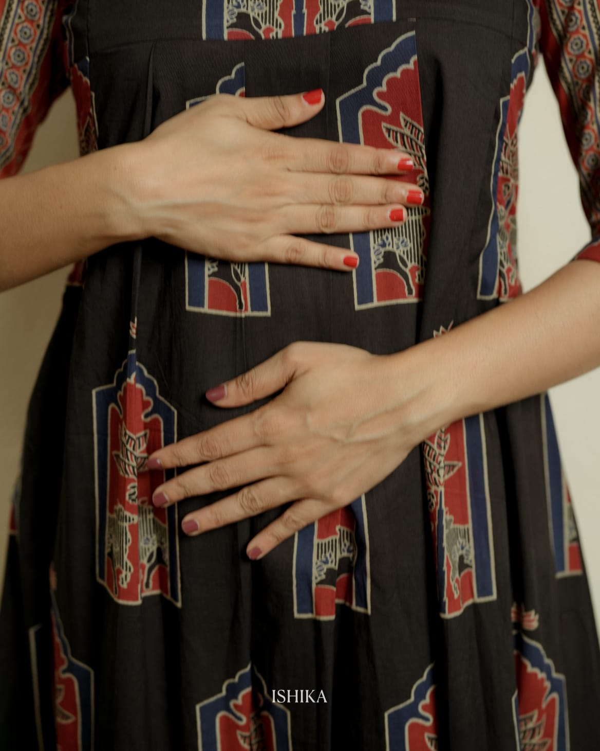 Maternity Dress (Code-1048 IK)