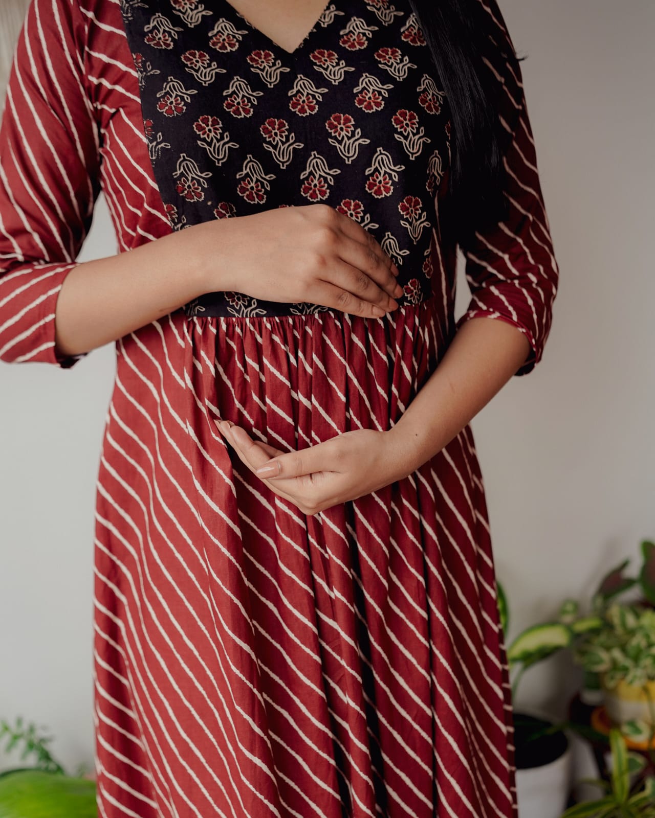 Maternity Dress (code- 388 IK)