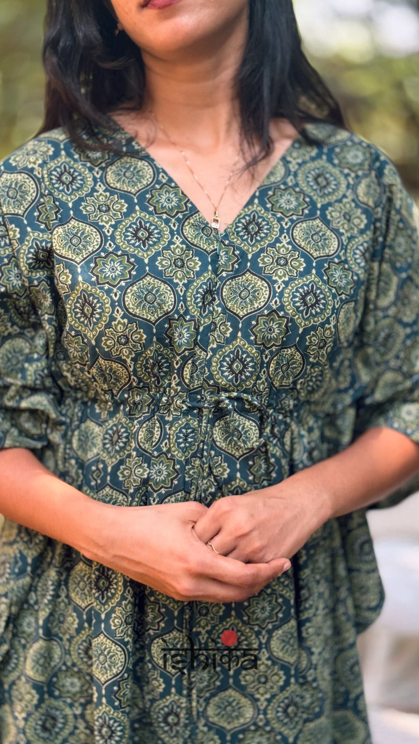 Maternity Kaftan Dress (Code-1004 IK)