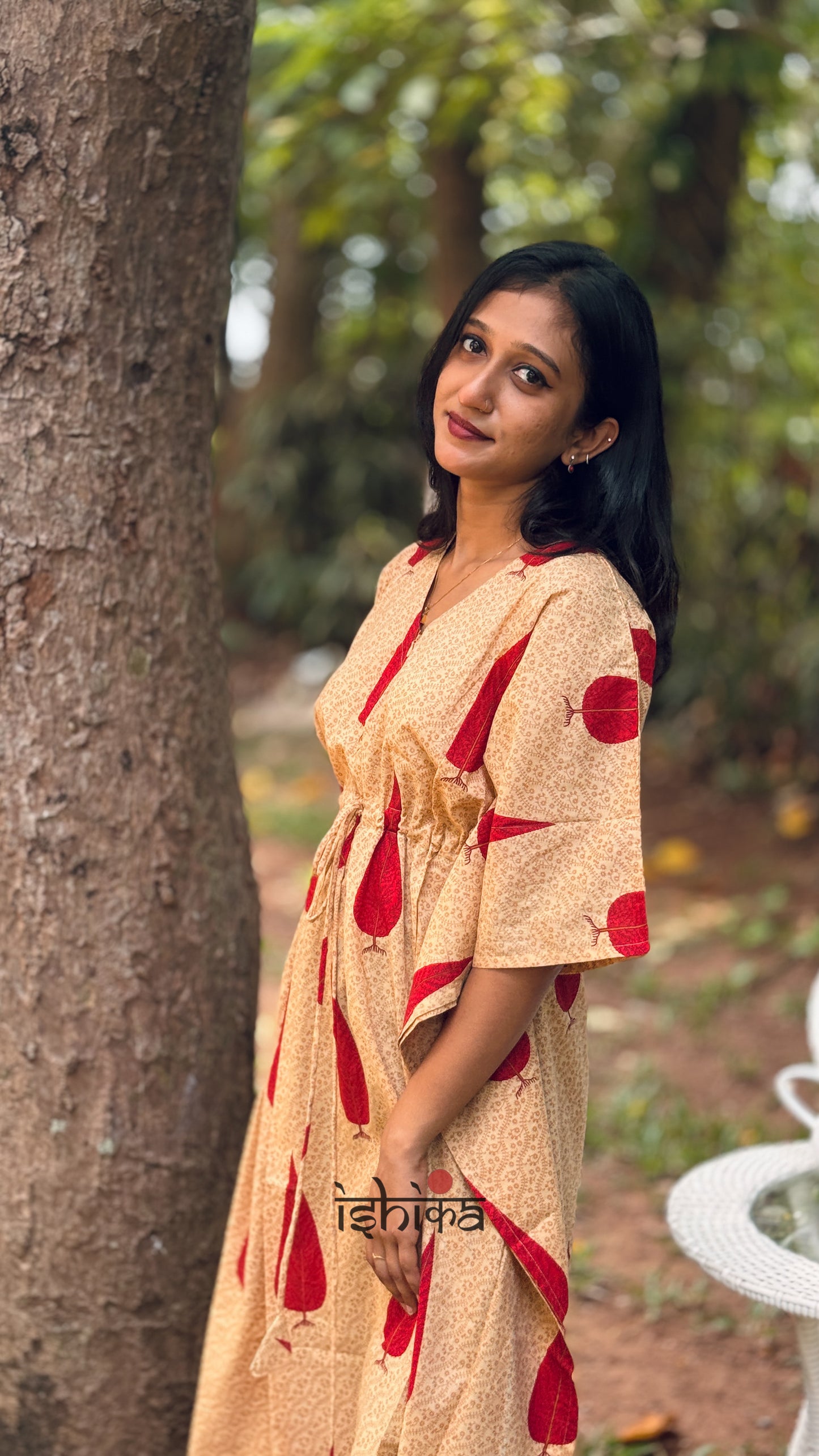 Maternity Kaftan Dress (Code-1007 IK)