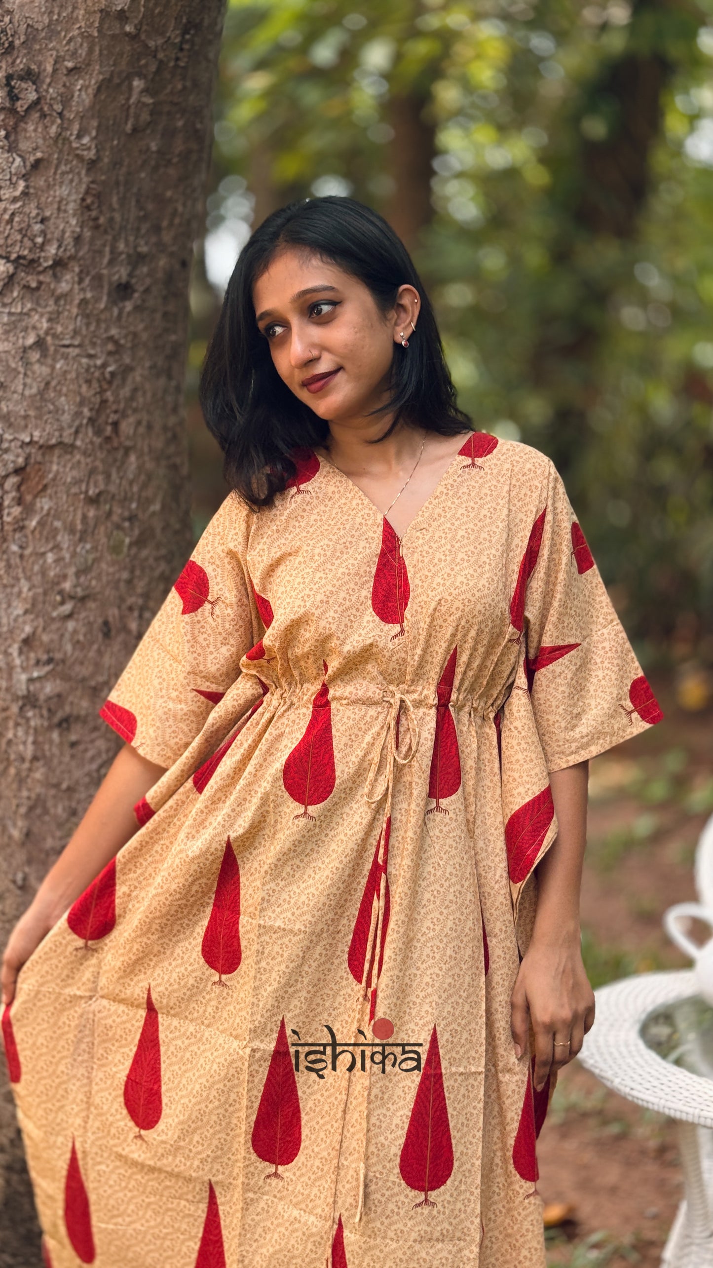 Maternity Kaftan Dress (Code-1007 IK)