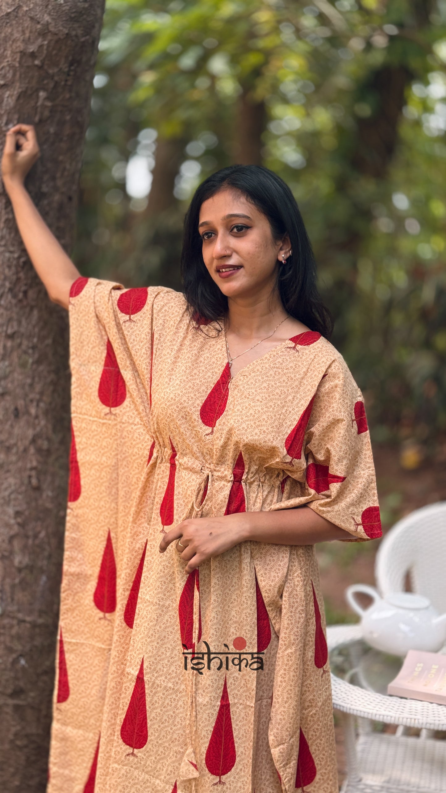 Maternity Kaftan Dress (Code-1007 IK)